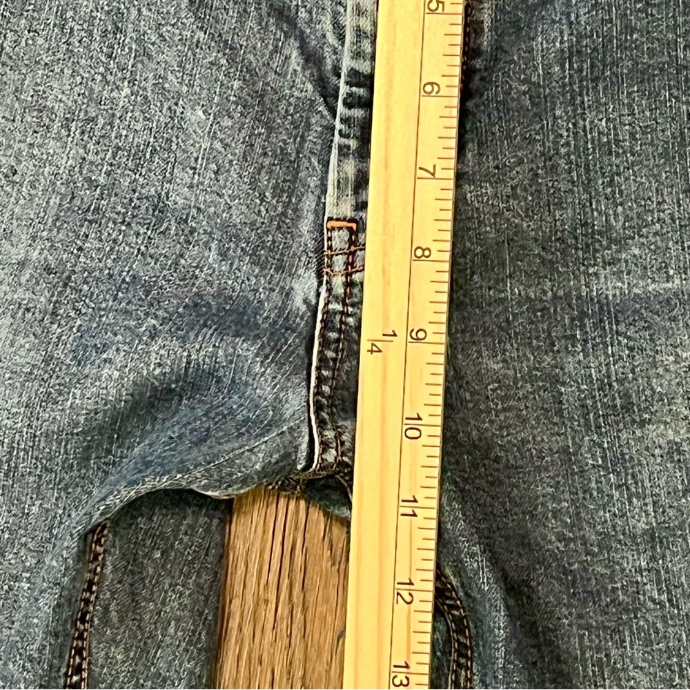 Hiltl ZE500 Blue Jeans Mens 42x28 Kid Contemporary‎ Fit Medium Wash Straight Leg - Picture 16 of 16
